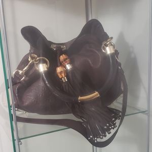 Gucci Indy Guccissima Brown Leather